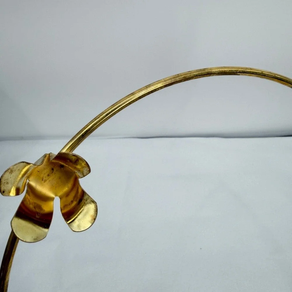 Autom Brass Advent Wreath Candle Holder Christmas Religious Decor Round